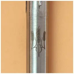 Ручка кулькова Parker JOTTER 17 UKRAINE SS CT BP Тризуб із колосків (16132_T059b) - мініатюра 2
