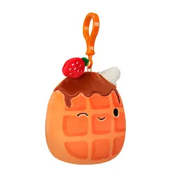 М'яка іграшка Squishmallows Вафелька Вівер на кліпсі 9 см (SQCP00219) - мініатюра 6