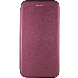 Шкіряний чохол-книжка Classy для Blackview Shark 8 Бордовий