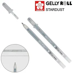 Ручка гелева Sakura Stardust Gelly Roll Срібний - мініатюра 2