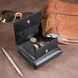 Жіночий шкіряний гаманець ST Leather 10х9х1,3 см acs0015756 - мініатюра 10