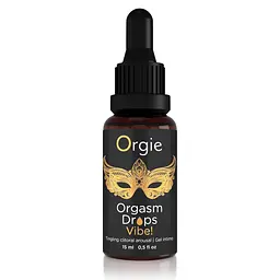 Кліторальні краплі з вібрацією Orgasm Drops Vibe!,15 мл Orgie (Бразилія-Португалія) - мініатюра 2