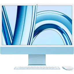 Моноблок Apple iMac 24` M3 8GPU 256GB Blue (MQRC3) 2023 [99092]