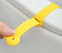Ручка для кришки унітазу жовта - мініатюра 2