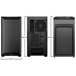 Корпус для ПК Be quiet! PURE BASE 501 Airflow з віконцем,чорний (BGW74) - мініатюра 9