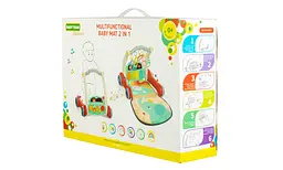 Килимок дитячий багатофункціональний 2 в 1 0+ Baby team Різні кольори - мініатюра 9