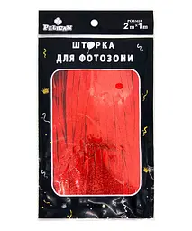 Шторка для фотозони PELICAN "Сатин" 1х2м червоний "Сатин" #179