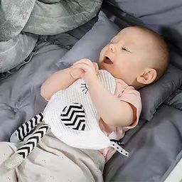 Іграшка-обіймашка BabyOno Маленька пташка з шурхотінням для малюків 26.5х27 см (2136278051) - мініатюра 5