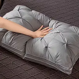 Подушка тісто з поліефірного волокна Hotel pillow 19536 50х70 см сіра - мініатюра 3