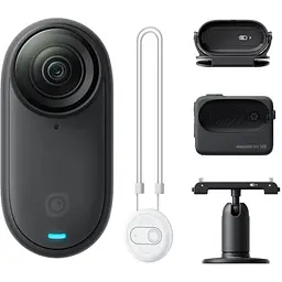 Екшн-камера Insta360 GO 3S 4K Standard Bundle 64GB Black (CINSAATA_GO3S14) - мініатюра 6