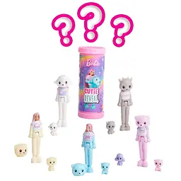 Міні-лялька-сюрприз Barbie "Cutie Reveal" серії "Mini BarbieLand" — м’які та пухнасті (JCR15)