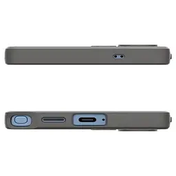 Чохол Spigen Liquid Air Marble Gray для Samsung Galaxy S25 Ultra (ACS08954) - мініатюра 6