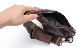 Чоловіча шкіряна сумка Vintage 31х17х2 см 000162113 - мініатюра 10