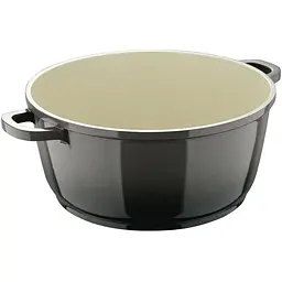 Каструля Bergner Excalibur з кришкою 28 см 5.8 л сіра (BG-36102-GY) - мініатюра 3