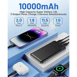 Портативний зарядний пристрій Fahefana Q1051 22,5 Вт QC/18 Вт PD швидке заряджання - мініатюра 5