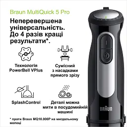 Блендер Braun MQ 55755 MBK - мініатюра 2