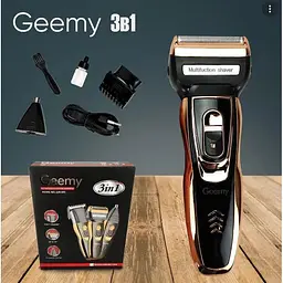 Універсальна чоловіча електробритва тример Gemei GM-595 3 в 1 - мініатюра 5