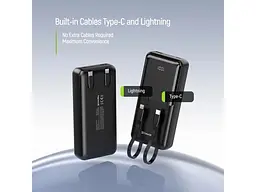 Зовнішній акумулятор (Power Bank) ColorWay DigiPower 20000mAh Black (CW-PB200LP01BK) - мініатюра 5
