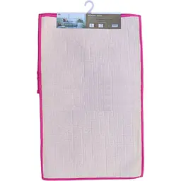 Набір килимків для ванної Vezzer 50x80 та 50x40 см світло-рожевий (VZ2036LPink) - мініатюра 2