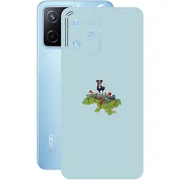 Защитная пленка StatusSKIN для Realme Narzo 50a Prime Корпус Винил Патрон 2