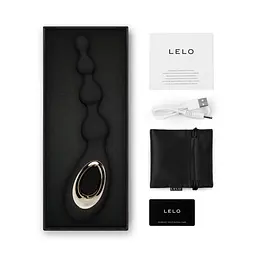 Анальне намисто з вібрацією LELO Soraya Beads Black - мініатюра 5