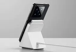Бездротовий зарядний пристрій Xiaomi80W Adaptive Wireless Charging Stand BHR8304GL White 4999грн - мініатюра 3