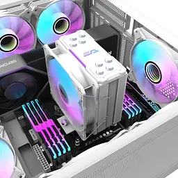 Кулер для процесора Darkflash Storm Z4 Pro Mist White (Z4 PRO MIST WHITE) - мініатюра 8