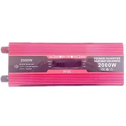 Інвертор Solar Smart King Power 2000W 008 12V-220V, 1 розетка, 1 USB, екран (11035)