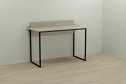 Комп'ютерний стіл Ferrum-decor Скай 75x100x60 чорний ДСП Дуб Сонома 16мм (FRD-103612) - мініатюра 3