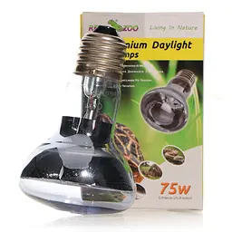 Неодимова лампа Repti-Zoo Neodymium Daylight 75W B63075 - обігрівальна UVA лампа для тераріуму - мініатюра 9