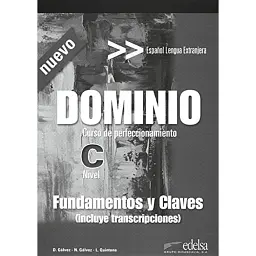 Dominio Nuevo Fundamentos y claves C1-C2 - Долорес Гальвес Гарсія