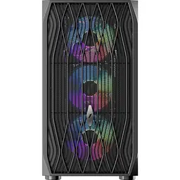 Корпус 1stPlayer AY7-BK-4F1 Black [134426] - мініатюра 5