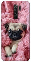 TPU чохол Demsky Мопс у ніжностях для Xiaomi Redmi 9