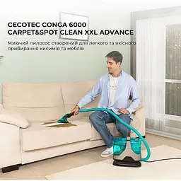 Миючий пилосос для килимів та тканин Cecotec Conga 6000 Carpet&Spot Clean XXL Advance - мініатюра 3
