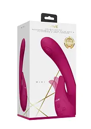 Вібратор Vive Miki 22 см (рожевий) - мініатюра 7