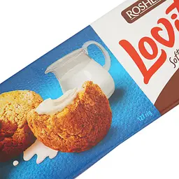 Печиво Roshen Lovita Soft Cream Cookies milk, 127 г (901869) - мініатюра 3