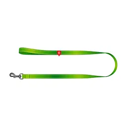 Повідець для собак WAUDOG Nylon Mono світловідбивний, S, Ш 15 мм, Д 300 см, салатовий (46435) - мініатюра 3