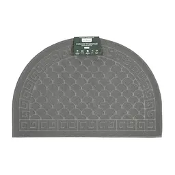 Килимок придверний Eco Fabric Луска півколо без кромки сірий 40 х 60 см (4060-018)