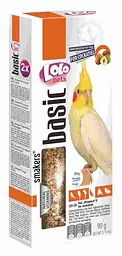Ласощі для німф Lolo Pets Smakers з горіхами 90 г LO-72207