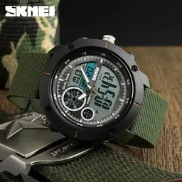 Наручний спортивний годинник Skmei 1361 Зелений - мініатюра 5