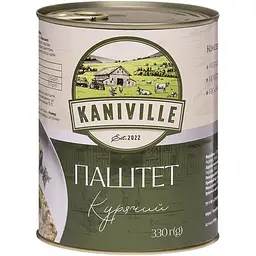 Паштет м'ясний Kaniville з куркою 330 г