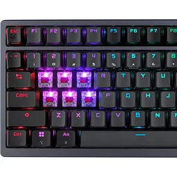 Клавіатура ASUS ROG Azoth Switch NX Red ENG RGB Wireless Black (90MP0316-BKUA01) - мініатюра 8