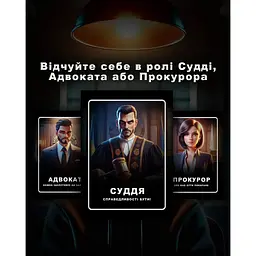 Настільна гра "Тихо, суд іде" DG002UA 48 карток - мініатюра 5