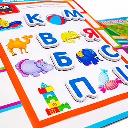 Абетка Vladi Toys магнітна з дошкою, укр. мова (VT5412-01) - мініатюра 4
