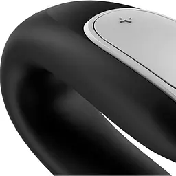 Смарт-вібратор для пар Satisfyer Double Fun Partner Vibrator Black (SO5058) [95355] - мініатюра 7