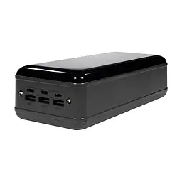 Повербанк 50000mAh Power Bank Kraft KPB-1650L Black 2 світлодіоди (43-00055) - мініатюра 2