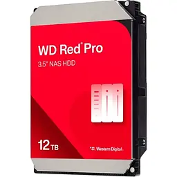Накопичувач HDD WD SATA 12.0TB Red Pro NAS 7200rpm 512MB (WD122KFBX)