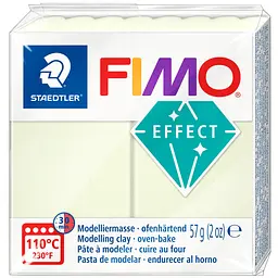 Полімерна глина Fimo Effect, 57 г., люмінісцентна, Нічне сяйво, (8020-04)