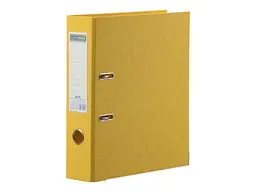 Папка-реєстратор BUROMAX двосторонній А4 70/75мм жовний арт.BM.3019-08с