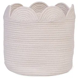 Кошик для іграшок Childhome Flower 30x30x30 см білий (CCBAFL30) - мініатюра 3